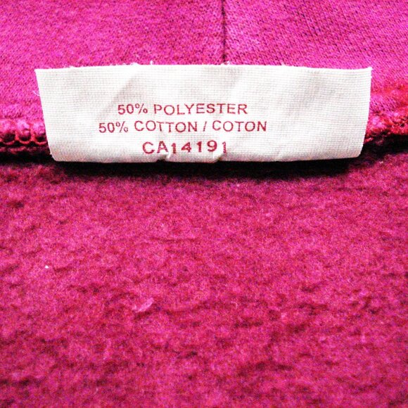 Men's Pullover Sweater. Solid Color in Wine Burgundy. Quarter Zip - Picture 7 of 8